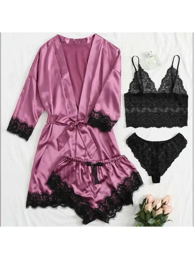 Women's Sexy Solid Color Lingeri
