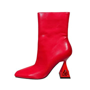 Lady Couture Molly Jewel Metallic Heel Bootie