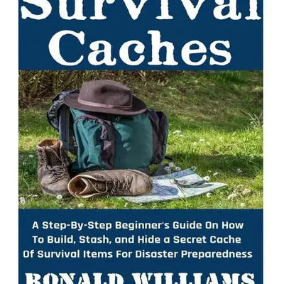 Survival Caches: A Step-By-Step Beginner's Guide On How To Build, Stash, and Hide A Cache of Survival Items For Disaster Preparedness - Paperback
