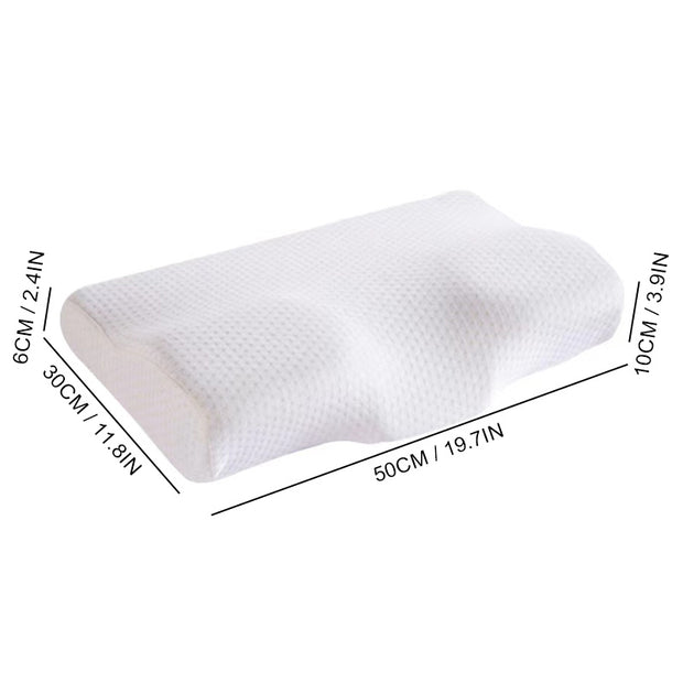 Memory Pillow - White Small -50X30CM