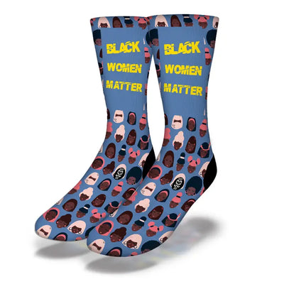 Black Women Matter Socks