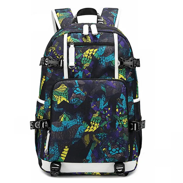 Boys’ Backpacks For School – Waterproof & Printed_CWAB5391