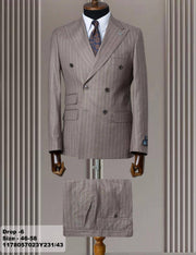 3 Pcs Peak Lapel Men Suit
