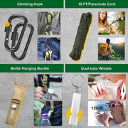 High Quality Perfect Gift Survival Gear Kit Camping Accessor