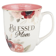 Mug Blue Floral Greatest Blessings Grandma Prov.