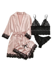 Women's Sexy Solid Color Lingeri