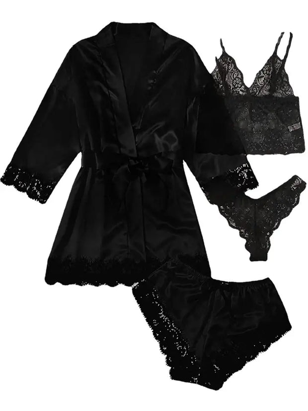Women's Sexy Solid Color Lingeri