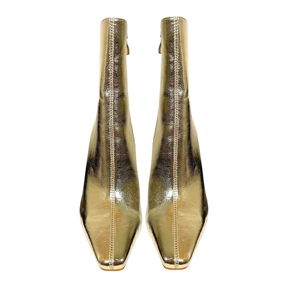 Lady Couture Molly Jewel Metallic Heel Bootie