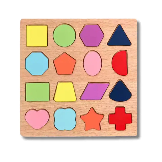 Wooden Puzzle Building Stocking Stuffer Back To School Toy